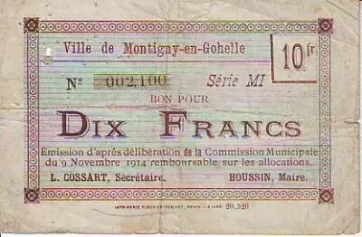 France 10 F Montigny-En-Gohelle