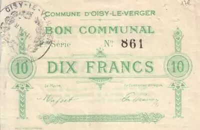 France 10 F Oisy-Le-Verger