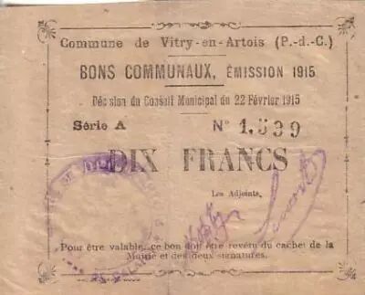 France 10 F Vitry-En-Artois
