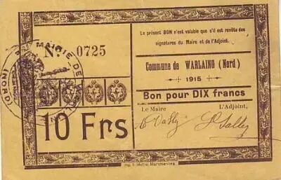 France 10 F Warlaing