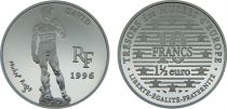 France 10 Francs  - 1,50 euros - David de Michel-Ange - 1996 - Argent - sans certificat