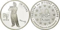 France 10 Francs  - 1,50 euros - Le Fifre by Manet  - 1996 - Silver - without certificat