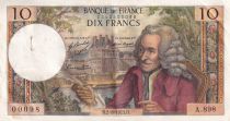 France 10 Francs  - Voltaire - 02-08-1973 - Série A898 - F.62.63