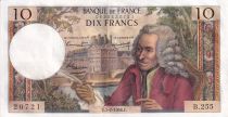 France 10 Francs  - Voltaire - 07-07-1966 - Serial B.255 - XF - P.147