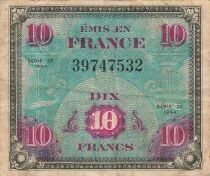 France 10 Francs - Allied Military Currency - 1944 - No Serial