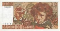 France 10 Francs - Berlioz - 01-08-1974 - Serial J.78