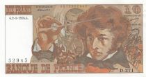 France 10 Francs - Berlioz - 02-01-1976 - Serial D.271 - P.150