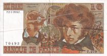 France 10 Francs - Berlioz - 02-01-1976 - Serial T.279 - VF to XF - P.150