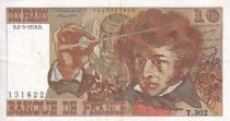 France 10 Francs - Berlioz - 02-03-1978 - Serial T.302 - P.150