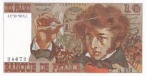 France 10 Francs - Berlioz - 02-10-1975 - Serial G.235 - P.150