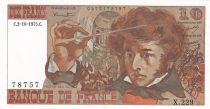 France 10 Francs - Berlioz - 02-10-1975 - Série X.229