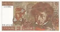 France 10 Francs - Berlioz - 02.03.1978 - Serial Y.303