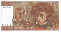 France 10 Francs - Berlioz - 02.06.1977 - Serial N.299