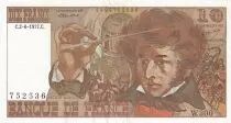 France 10 Francs - Berlioz - 02.06.1977 - Serial W.300