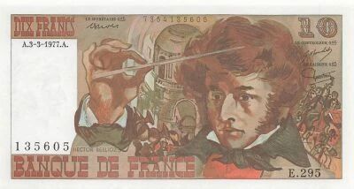 France 10 Francs - Berlioz - 03-03-1977 - S�rie E.295