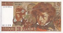France 10 Francs - Berlioz - 04-12-1975 - Serial B.263 - P.150