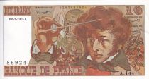 France 10 Francs - Berlioz - 06-02-1975 - Serial A.144 - P.150
