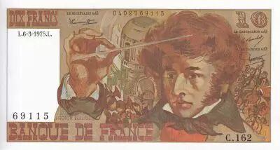 France 10 Francs - Berlioz - 06-03-1975 - Serial C.162 - P.150