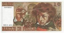 France 10 Francs - Berlioz - 06-06-1974 - Serial W.61