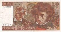 France 10 Francs - Berlioz - 06-06-1974 - Série O.63