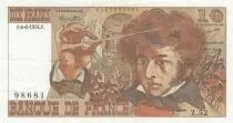 France 10 Francs - Berlioz - 06-06-1974 - Série Z.52