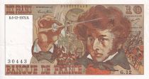 France 10 Francs - Berlioz - 06-12-1973 - Serial G.12 - VF to XF - P.150