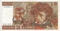 France 10 Francs - Berlioz - 06-12-1973 - Serial N.11 - VF - P.150