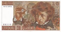 France 10 Francs - Berlioz - 06.11.1975 - Sérial B.246