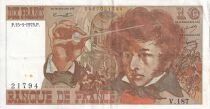 France 10 Francs - Berlioz - 15-05-1975 - S&eacute;rie V.187