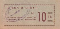 France 10 Francs - Bon des Kommandos de la Reconstruction de l\'Eure - TTB+