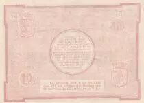 France 10 francs - City of Lille - 31-08-1914 - Série B 361