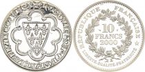 France 10 Francs - Ecu d\'Or de Saint-Louis - 2000 - Silver Proof