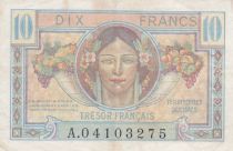 France 10 Francs - French Treasure - 1947 - Serial A