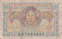France 10 Francs - Head of woman - 1947 -  F - P.7