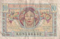 France 10 Francs - Head of woman - 1947 - P.7