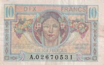 France 10 Francs - Head of woman - 1947 - P.7