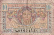 France 10 Francs - Head of woman - 1947 - VF.30.01