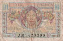 France 10 Francs - Head of woman - 1947 - VG to F - P.7
