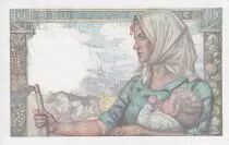 France 10 Francs - Miner - 1941 - Serial H.1 - XF to AU - P.99