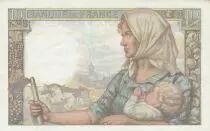 France 10 Francs - Miner - 26-11-1942 - Serial E.28