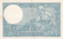 France 10 Francs - Minerva - 07-08-1917 - Serial C.3888 - P.73