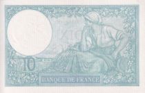 France 10 Francs - Minerva - 07-09-1939 - Serial L.71471 - P.73
