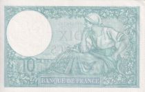 France 10 Francs - Minerva - 14-11-1940 - Serial S.79528 - P.73