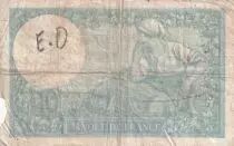 France 10 Francs - Minerva - 25.02.1937 - Serial D.68188