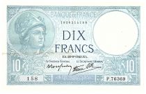 France 10 Francs - Minerva - 26.09.1940 - Série P.76369 - Fay.07.15