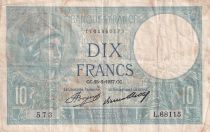 France 10 Francs - Minerve - 25-02-1937 - Série L.68115 - TB - F.06.18