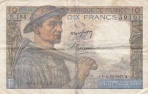 France 10 Francs - Mineur - 04-12-1947 - Série R.154
