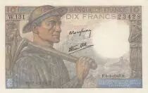 France 10 Francs - Mineur - 09-01-1947 - Série W.131