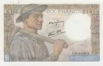 France 10 Francs - Mineur - 26-04-1945 - S&eacute;rie S.103