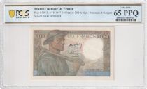 France 10 Francs - Mineur - 30-10-1947 - Série B.140 - PCGS 65 PPQ